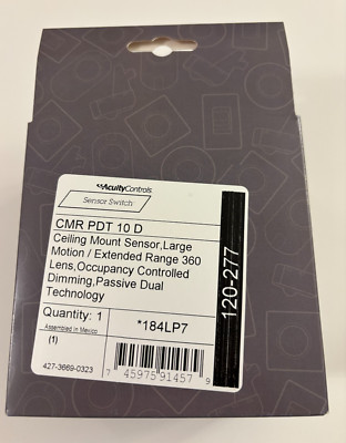 BRAND NEW Sensor Switch CMR PDT 10 D Ceiling Mount Dimming Occupancy Sensor