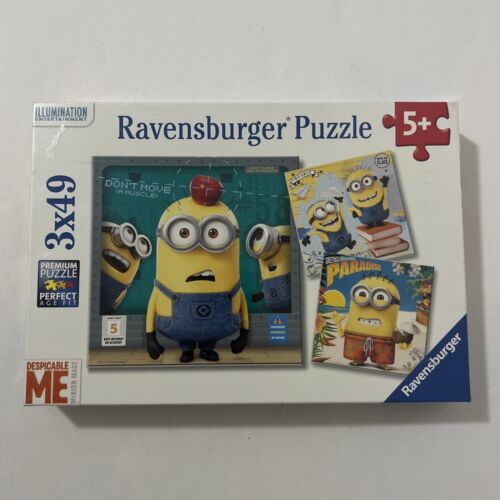 Ravensburger Despicable Me Minions 3x49 Set Of Three 49-Piece Jigsaw Puzzle