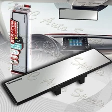 Universal Broadway 300MM Wide Flat Interior Clip On Rear View Clear Glass Mirror