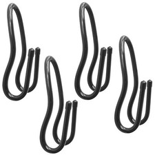 4 Pack Flexible Over The Seat Hard Hat Rack Holder Back Seat Hanger Hooks