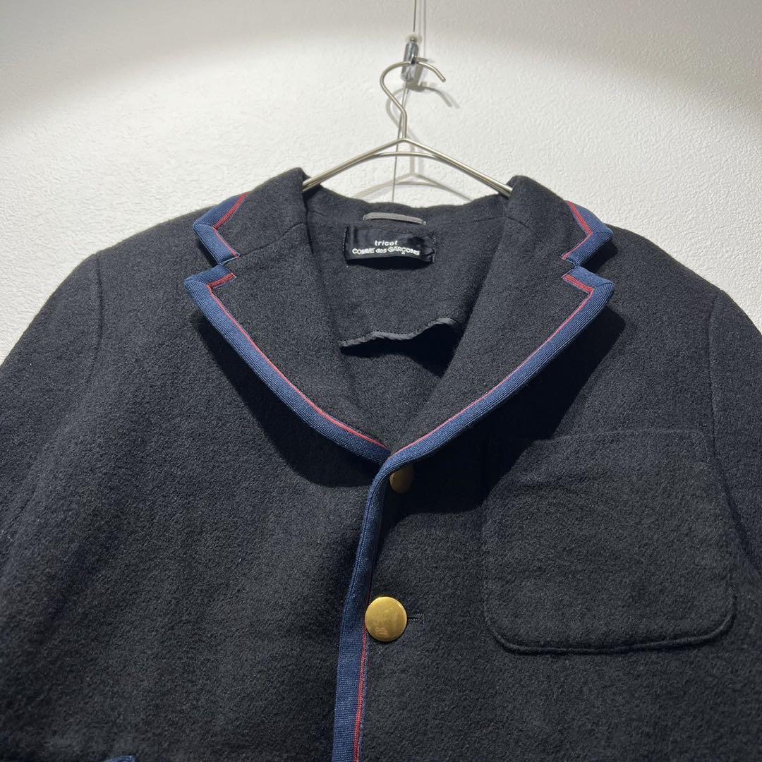 94 tricot COMME des GARCONS Fine Switching Line Tailored Jacket