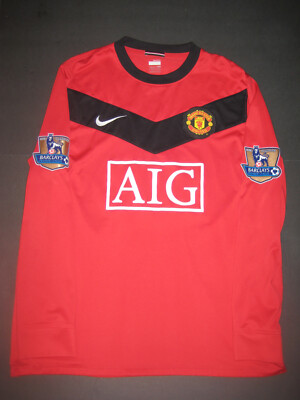 2009-2010 Nike Manchester United J. S. Park Ji Sung Long Sleeve
