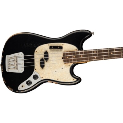 Fender JMJ Road Worn Mustang Bass Black Brand NEW | eBay