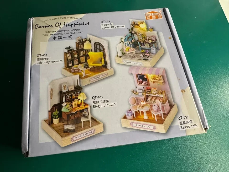 Miniature Room DIY | Elegant Studio | Book Nook | Dolls House | NEW IN BOX - Image 4 of 4