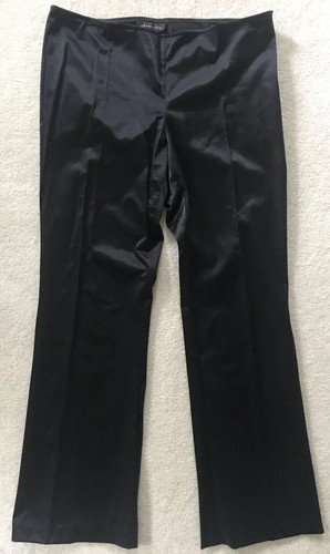 Black Shiny Dress Pants 