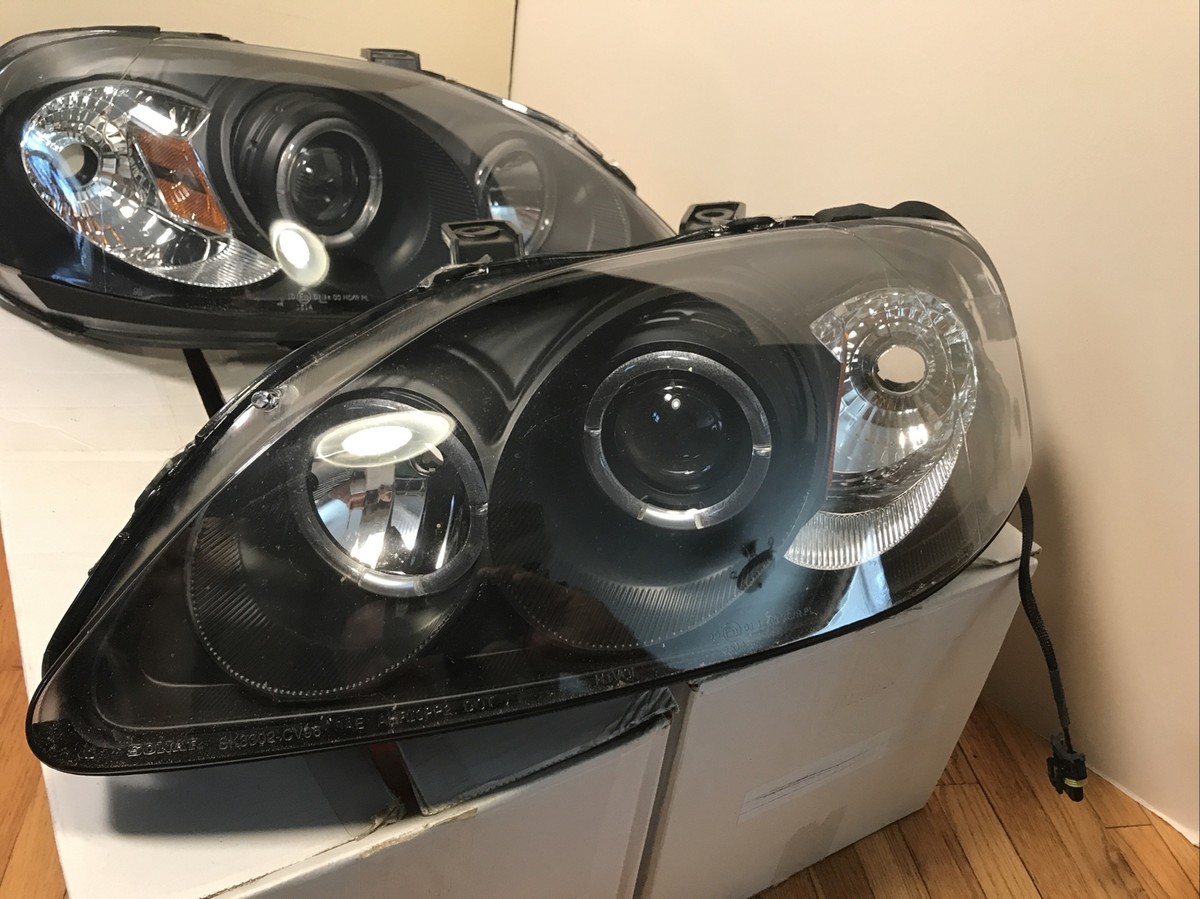 SONAR SK3301-CV96 SK3302 HEADLIGHT ASSEMBLY L & R HALO RING LIGHT