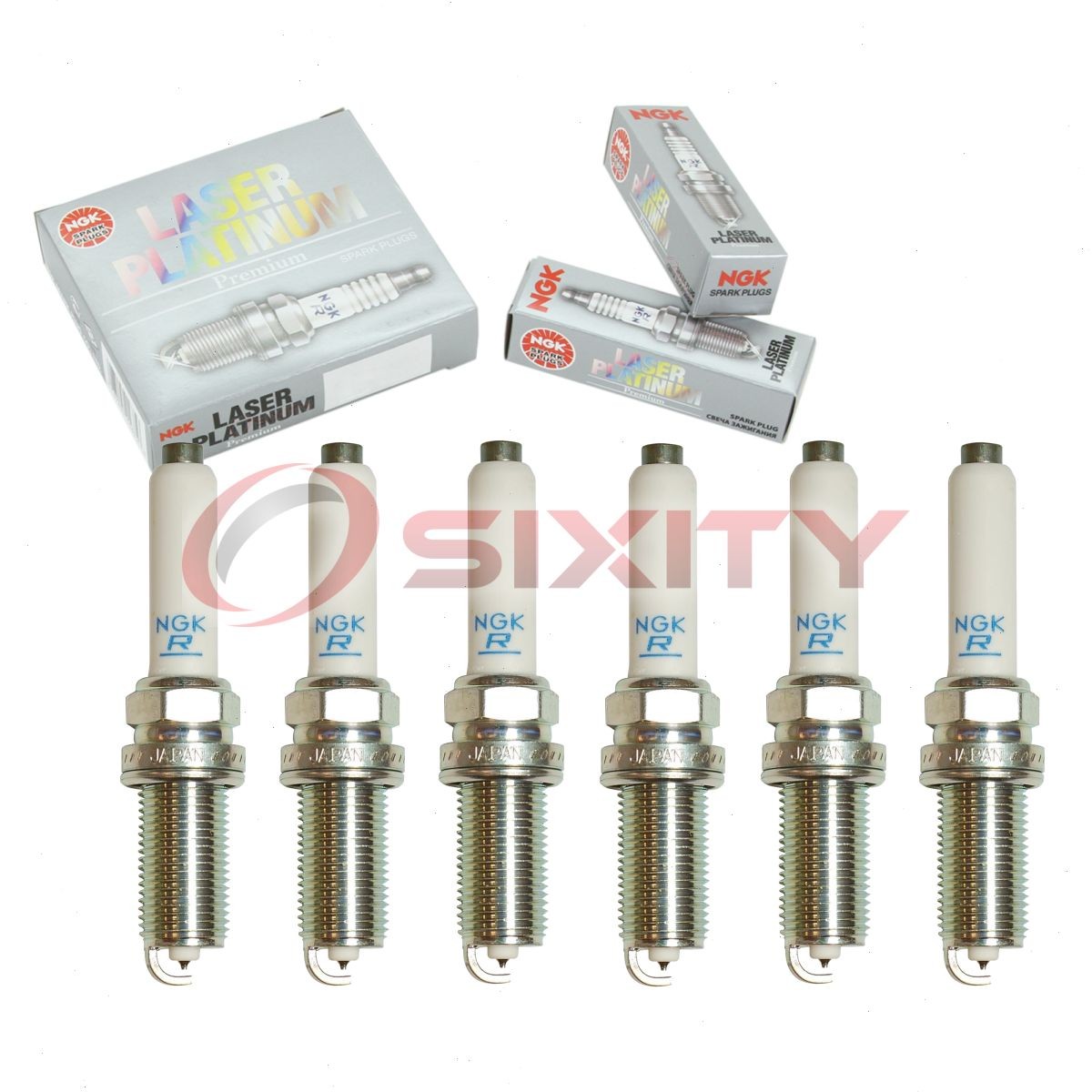 6 pc NGK 94833 PLFER7A8EG Laser Platinum Spark Plugs for 06K 905 601 D 06K dc