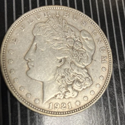 1921 Morgan Silver Dollar $1 Circulated Business Strike 0.9 Fineness US Coin