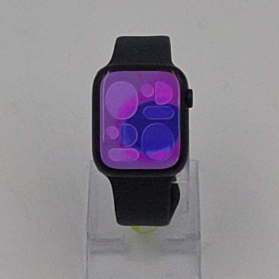GPS Only Apple Watch Series 8 45MM Midnight Aluminum Black Sport Band A2771