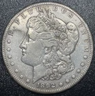 1892-CC Morgan Silver Dollar $1 XF+ Very Fine Details Cleaned