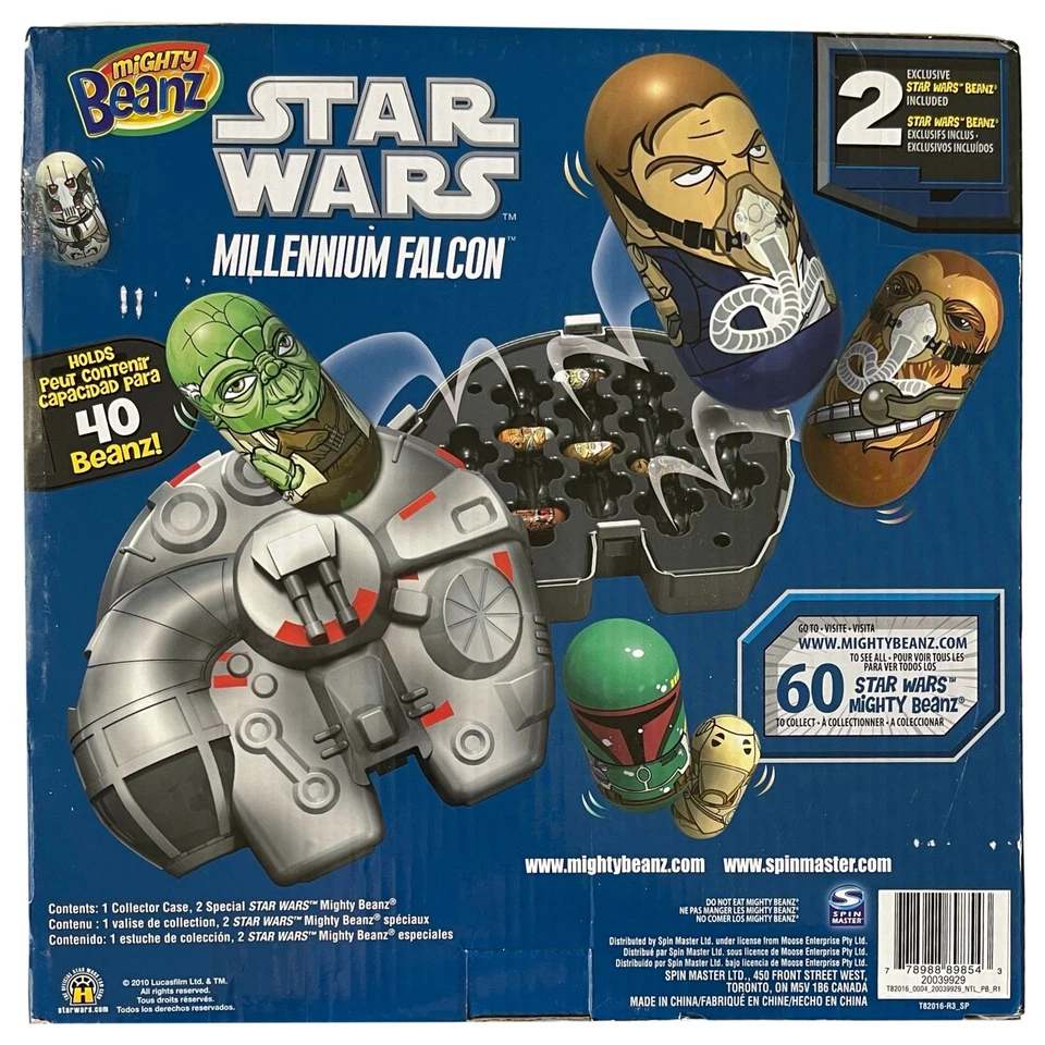 Star Wars Millennium Falcon Mighty Beanz Collector Case - Image 2 of 2
