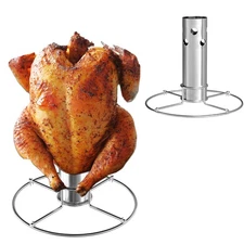 Beer Can Chicken Holder for Charbroil Big Easy Turkey Fryer Accessories, Stai...