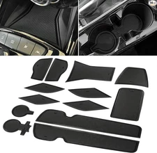 Cup Holder Insert Door Slot Mat Center Console Liner Pad for Trax LS 1RS Black