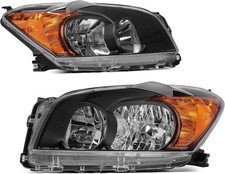 Headlight Assembly Compatible with 2009-2012 RAV4 Base/Limited 09 10 11 12 RAV 4