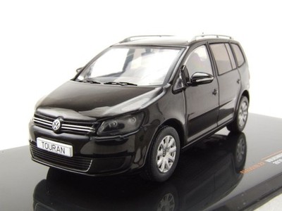 VW Touran 2010 schwarz Modellauto 1:43 ixo models