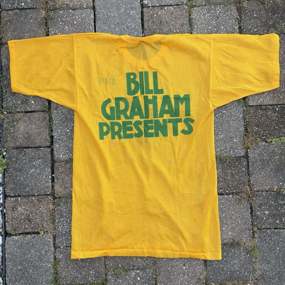 Camisa/camiseta vintage de los años 70 Bill Graham Presents Day On The Green Staff - RARA Foto 2 de 3