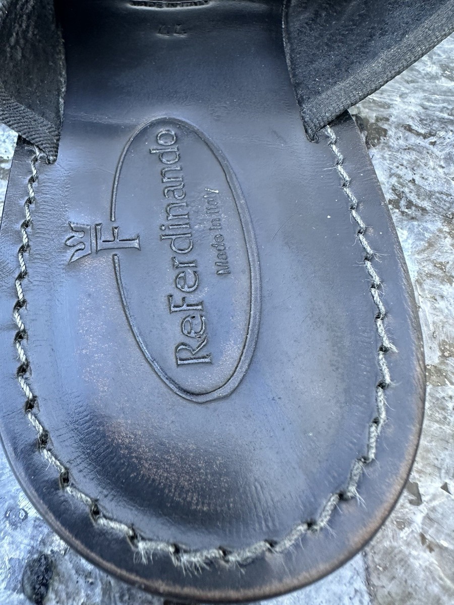 ReFerdinando Sandals Men Genuine Leather Shoes Italy Size 44  display picture 3