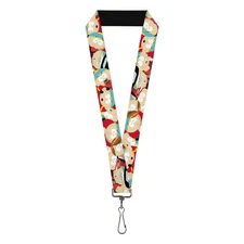 Buckle-Down Comedy Central Lanyard, South Park Cartman Expressions Stacked, Elas