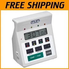Non-Skid Feet Kitchen Timer with Water-Resistant Keypad