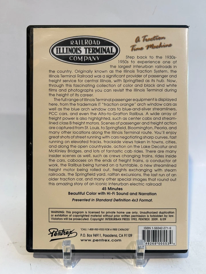Illinois Terminal: A Traction Time Machine (DVD) - Image 2 of 2