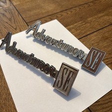Dodge Truck Emblems- Adventurer Se Pn 3495700 Set Of 2 1972 1973 1974 1975 Dodge Truck Emblems- Adventurer Se Pn 3495700 Set Of 2 1972 1973 1974 1975