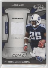 2009 Certified Fabric of the Game Prime 22/50 LenDale White #90 0af