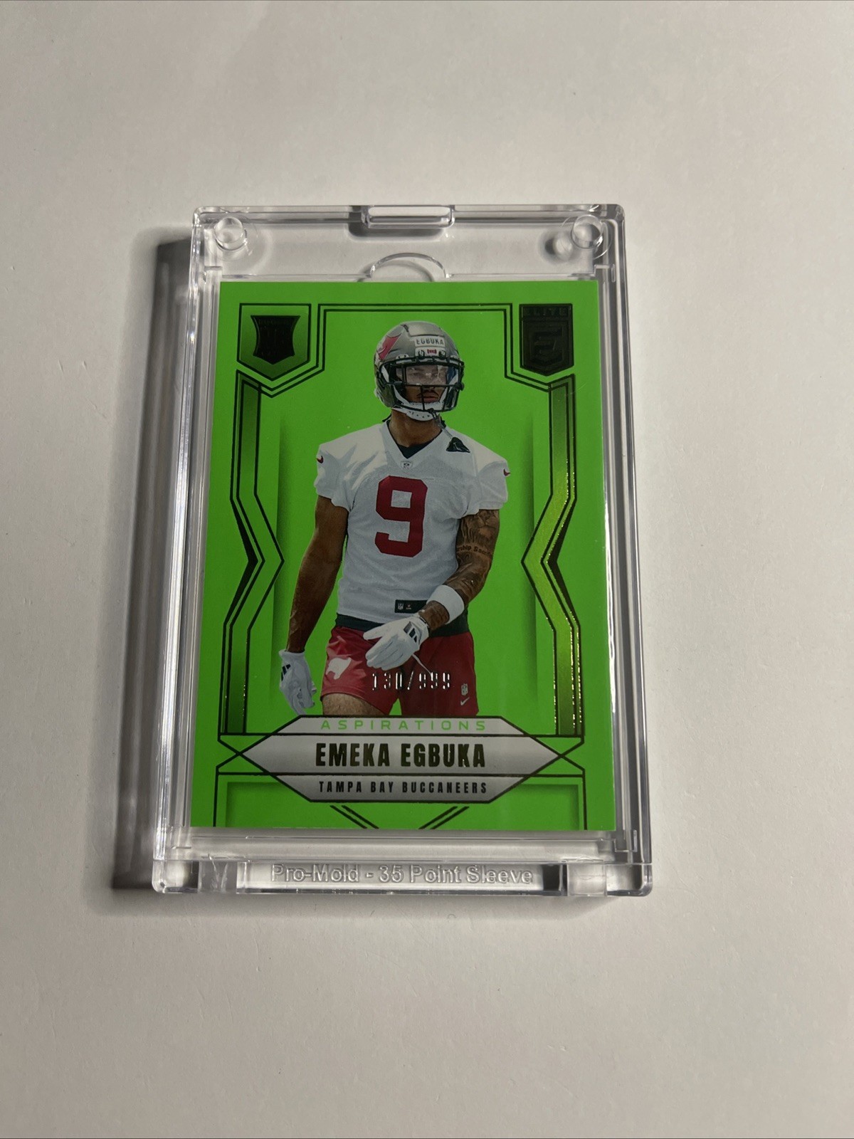 2025 Panini Donruss Elite Rookies Emeka Egbuka #102 Lime Green /999 RC Tampa🔥
