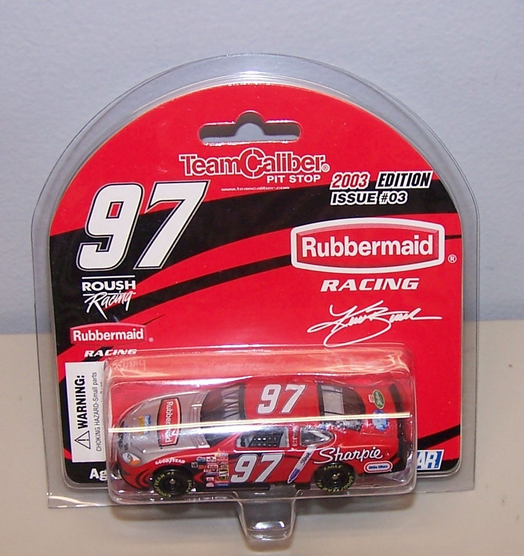 Team Caliber Kurt Busch #97 Rubbermaid Nascar Diecast 1:64 2003