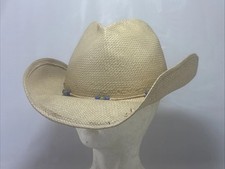 Cov-Ver Straw Cowboy Hat Natural Fiber Western Hat One Size