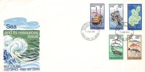 SA26c New Zealand 1978 Resources of the Sea, FDC