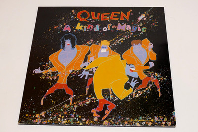 Queen - A Kind of Magic AWA Pressung F 669 631 Vinyl LP Schallplatten Intershop