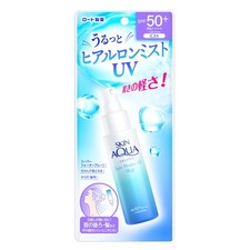 SKIN AQUA Super Moisture UV Mist 60ml Hyaluronic Acid, SPF50 PA   Japan