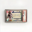 2024 Sage - Aspire Autographs Jayden Daniels RC Auto Blue Foil SP PSA 9