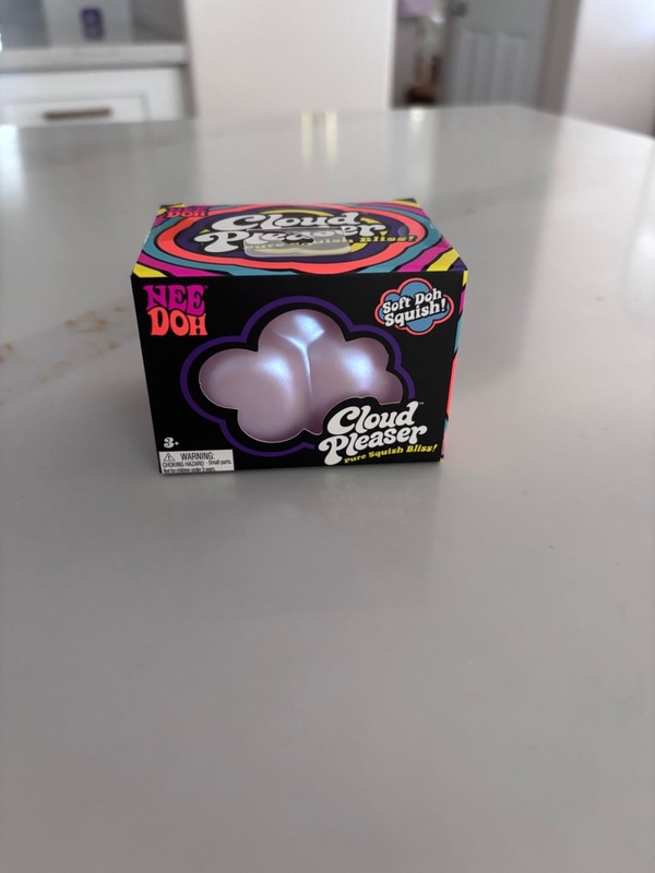 NeeDoh Cloud Pleaser Authentic Schylling NIB Squishy NEW RELEASE 🔥 Pink/Purple