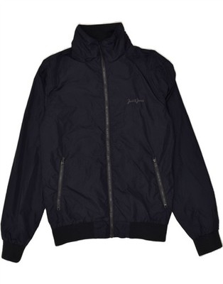 JACK & JONES Herren Bomberjacke UK 42 XL Navy Blau Polyester AT01