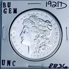 1921 D BU GEM MORGAN SILVER DOLLAR UNC MS+++ U.S. MINT RARE COIN 8836