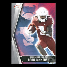 Deon Mcintosh Rookie #15 2022 SAGE WSU Cougars Football Card NFL