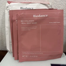 BIODANCE Bio-Collagen Real Deep Mask 1.19 oz x 4 ea
