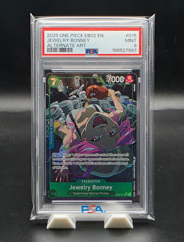 Jewelry Bonney (Alternate Art) graded PSA 9 for sale on eBay