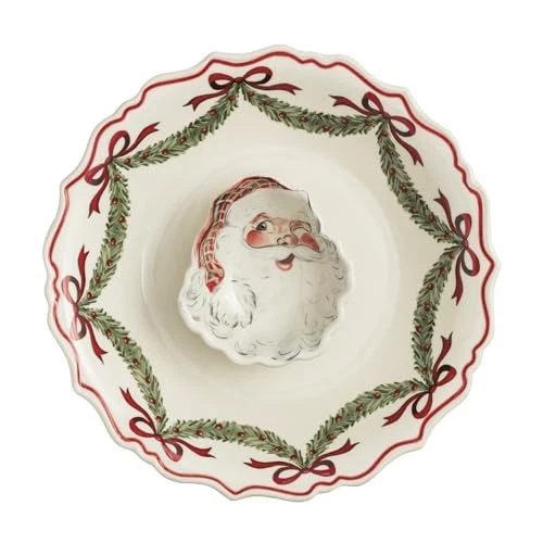 Mud Pie Santa Chip & Dip