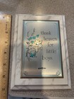 Vintage 1990's Thank heaven for little boys wall plaque baby decor — photo 3