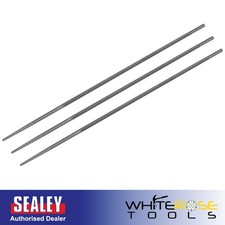 Sealey CS03 Chainsaw Sharpening File Guide with 4mm Files &ndash; Pack of 3