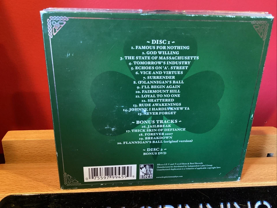 The Meanest of Times [Digipak] [Limited] by Dropkick Murphys (CD, 2008, US) - Image 4 of 4