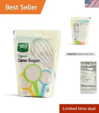 Organic Cane Sugar, 32 Ounce - Sustainable, Pure  Versatile for Your Pantry