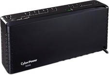 CyberPower 700VA Slim UPS Battery Backup Surge Protector 8 Outlets 2 USB Ports