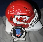 Patrick Mahomes Kansas City Chiefs Autographed Riddell Mini-Helmet Beckett