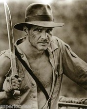 Indiana Jones Raiders Of The Lost Ark Harrison Ford With Sword Classic Hat LOOK