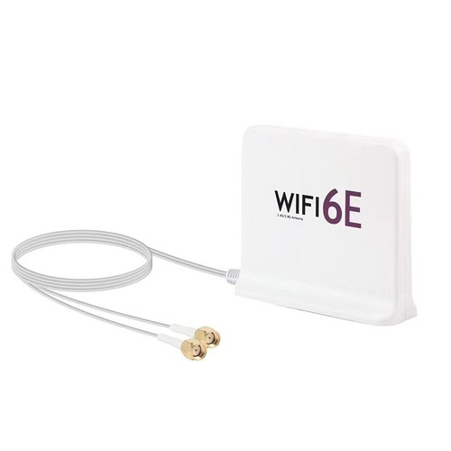 Portable 2.4G 5.8G 6G WiFi 6E Mimo Aerial With 2pcs Cable Indoor Outdoor - Zdjęcie 14 z 14