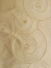 TOWNSEND LEATHER  Fossil Top Grain Cowhide patina cream embossed nubuck  hide