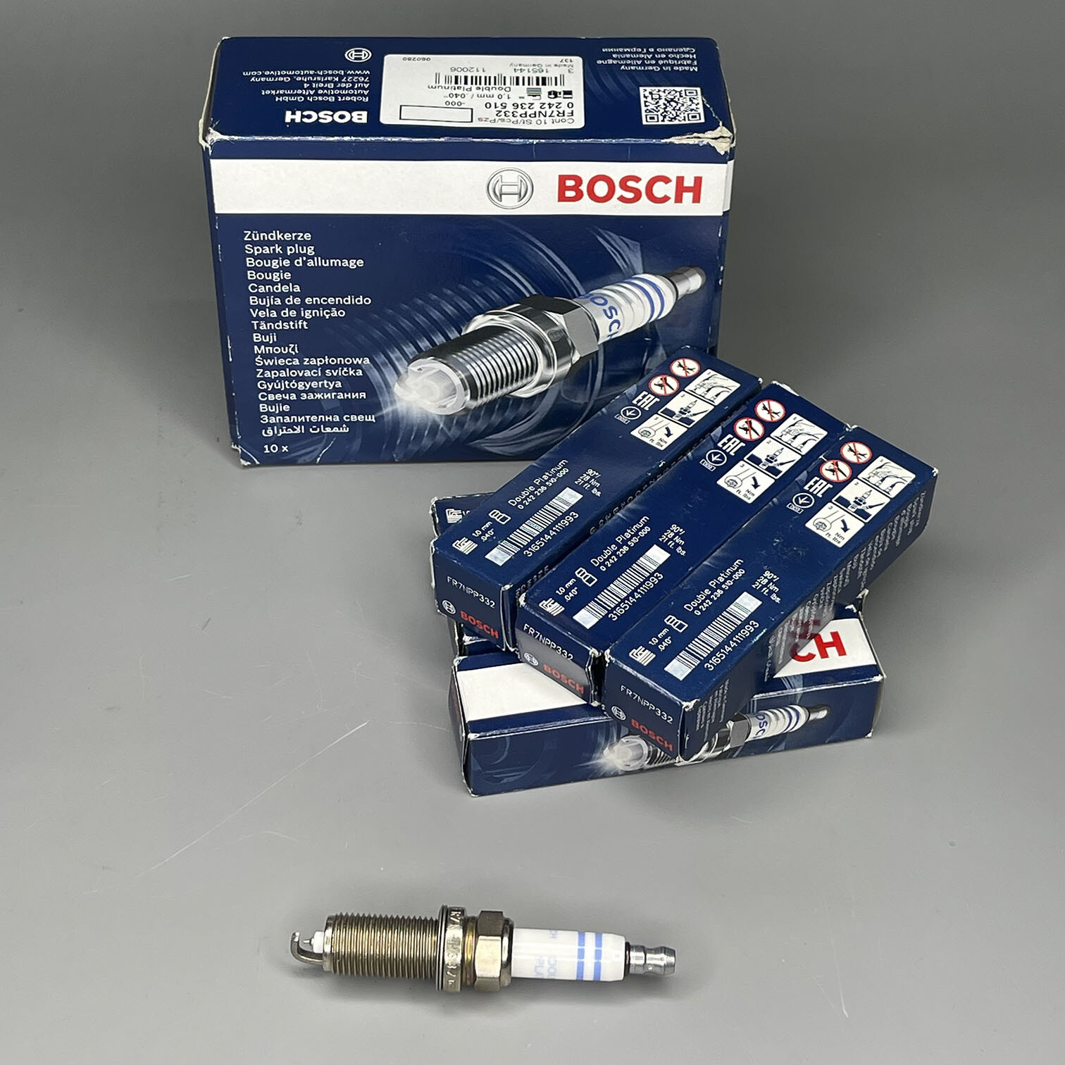 BOSCH OE Double Platinum Spark Plug 6PCS For BMW E60 E83 E85 E90 FR7NPP332 eBay